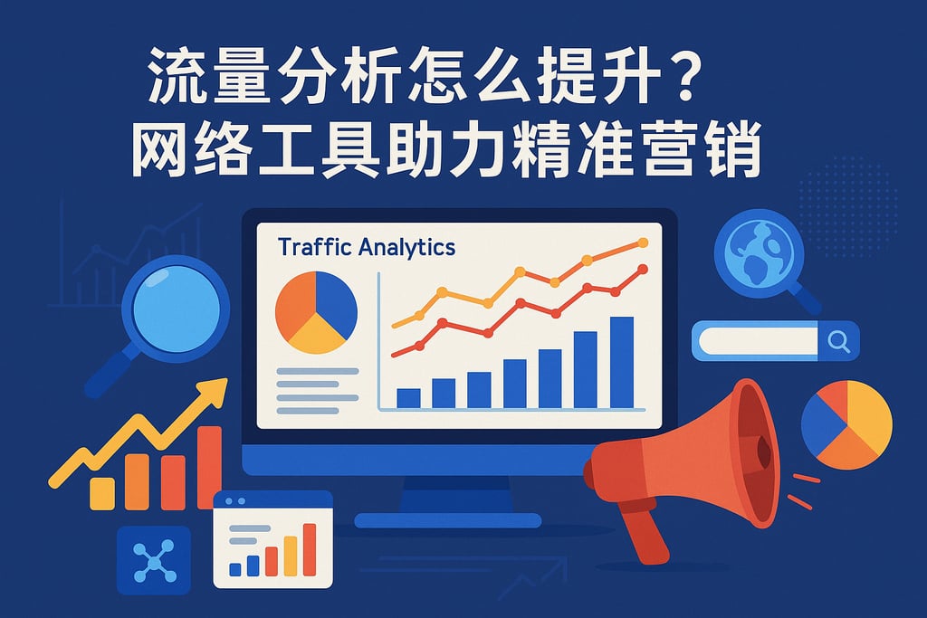 流量分析怎么提升？网络工具助力精准营销