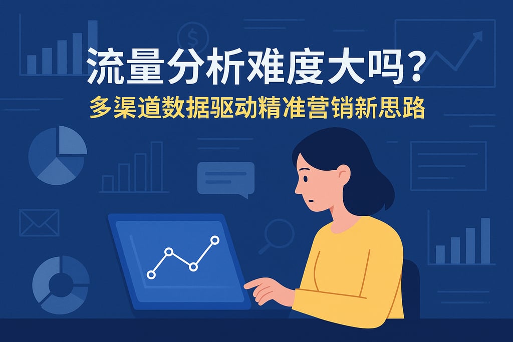 流量分析难度大吗？多渠道数据驱动精准营销新思路