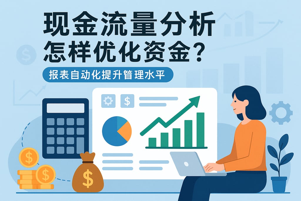 现金流量分析怎样优化资金？报表自动化提升管理水平