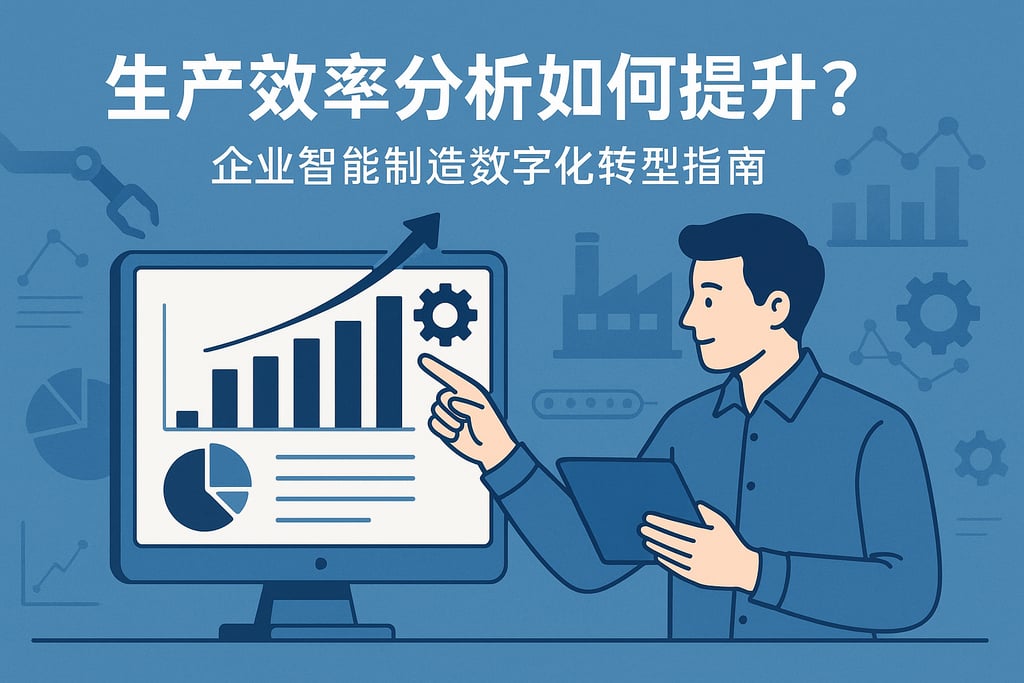 生产效率分析如何提升？企业智能制造数字化转型指南