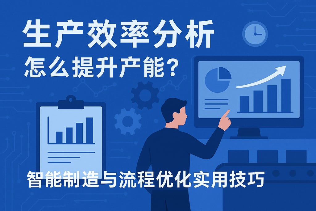 生产效率分析怎么提升产能？智能制造与流程优化实用技巧