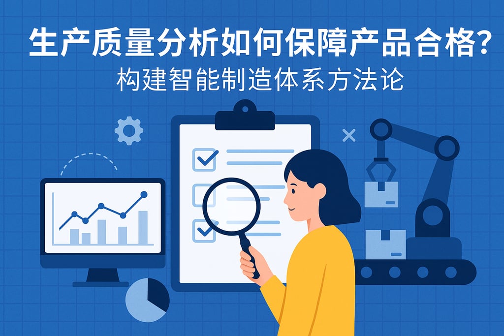 生产质量分析如何保障产品合格？构建智能制造体系方法论