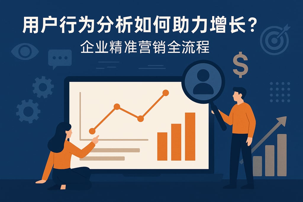用户行为分析如何助力增长？企业精准营销全流程