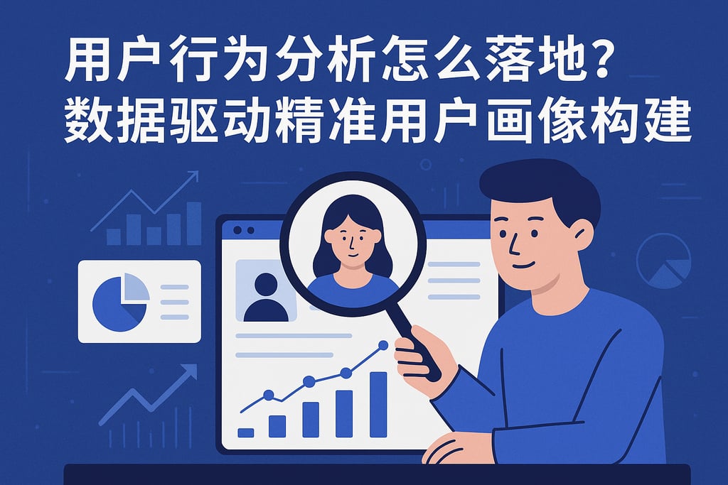 用户行为分析怎么落地？数据驱动精准用户画像构建