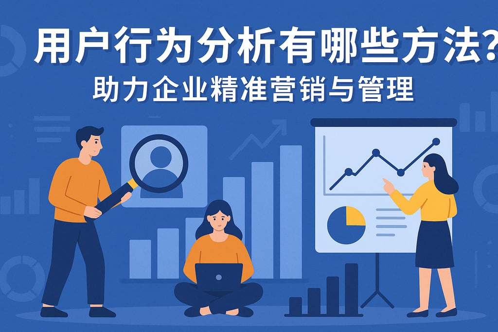 用户行为分析有哪些方法？助力企业精准营销与管理