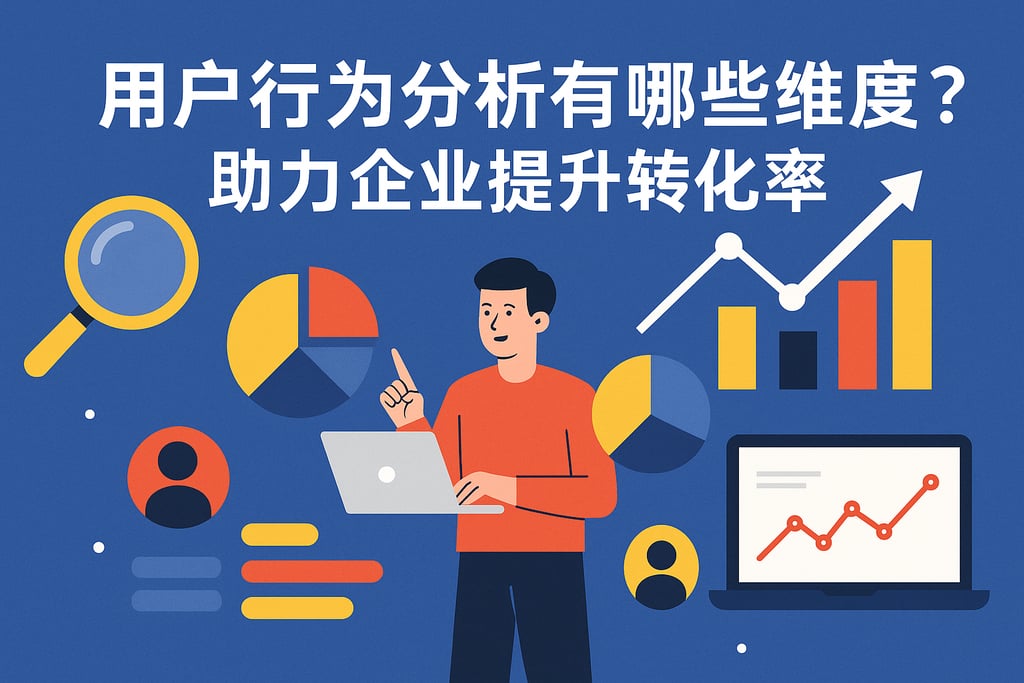 用户行为分析有哪些维度？助力企业提升转化率