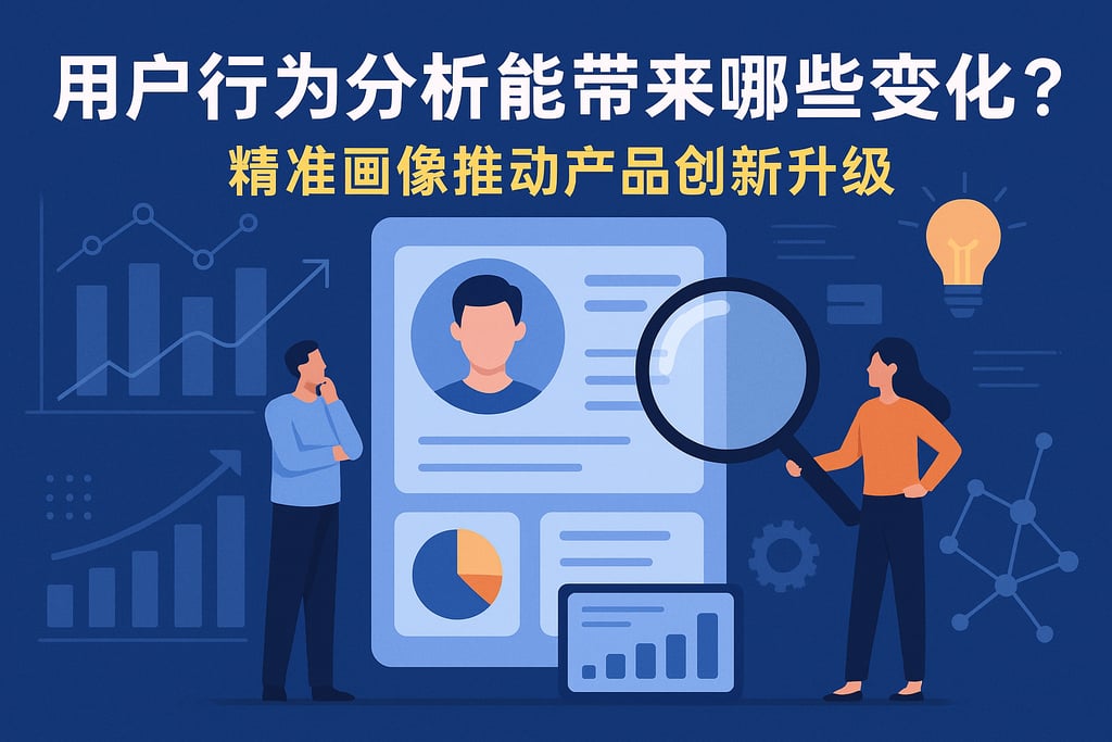 用户行为分析能带来哪些变化？精准画像推动产品创新升级