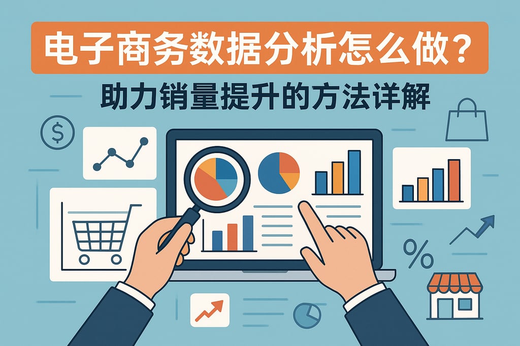 电子商务数据分析怎么做？助力销量提升的方法详解