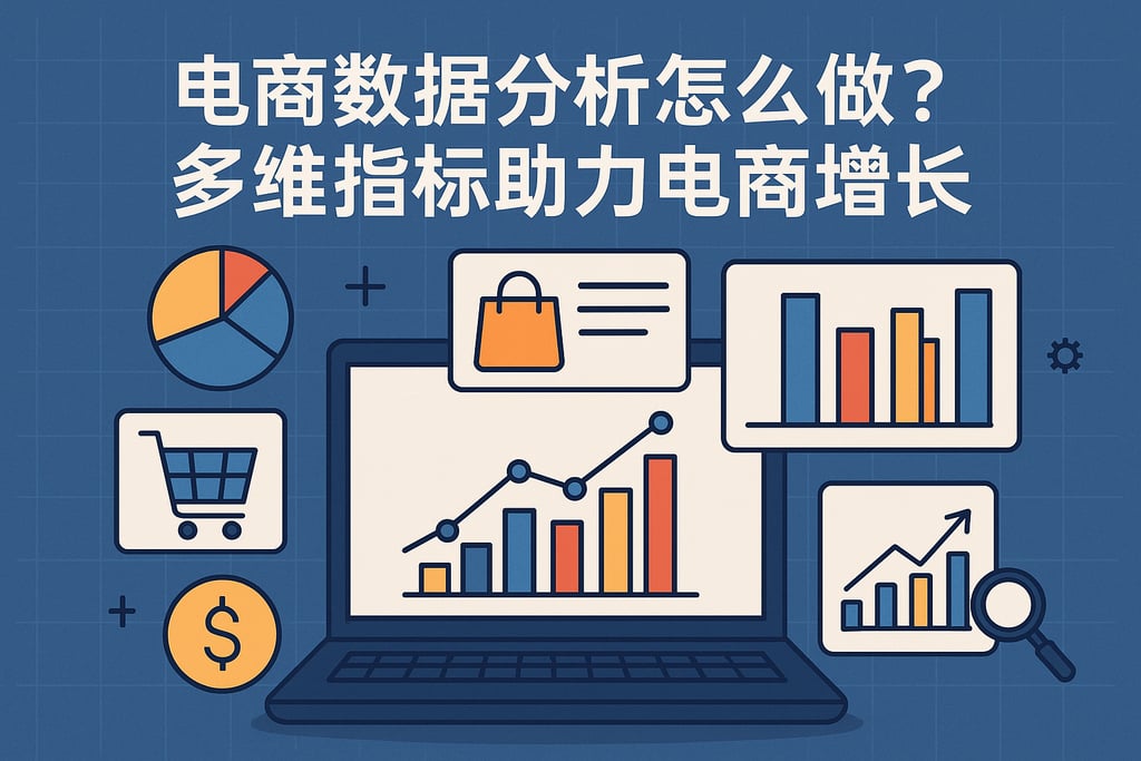 电子商务数据分析怎么做？多维指标助力电商增长