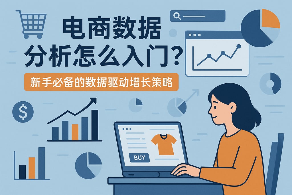 电子商务数据分析怎么入门？新手必备的数据驱动增长策略