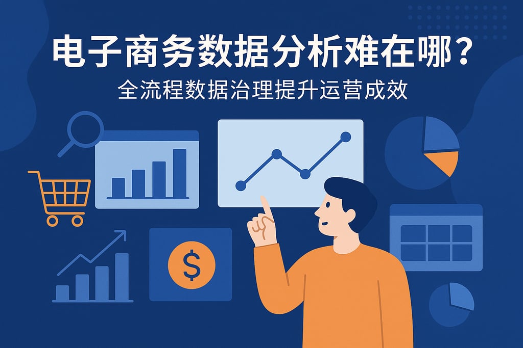 电子商务数据分析难在哪？全流程数据治理提升运营成效