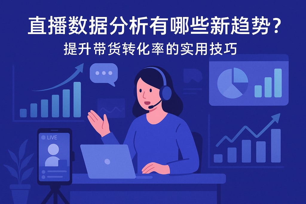 直播数据分析有哪些新趋势？提升带货转化率的实用技巧