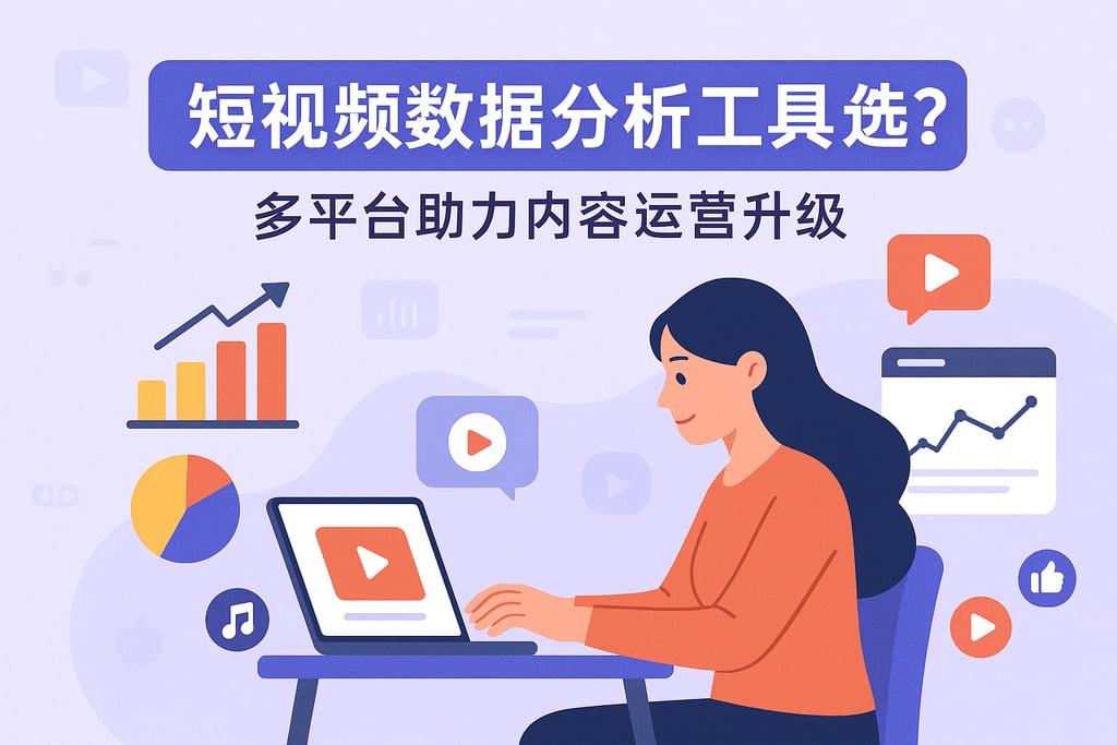 短视频数据分析工具怎么选？多平台助力内容运营升级
