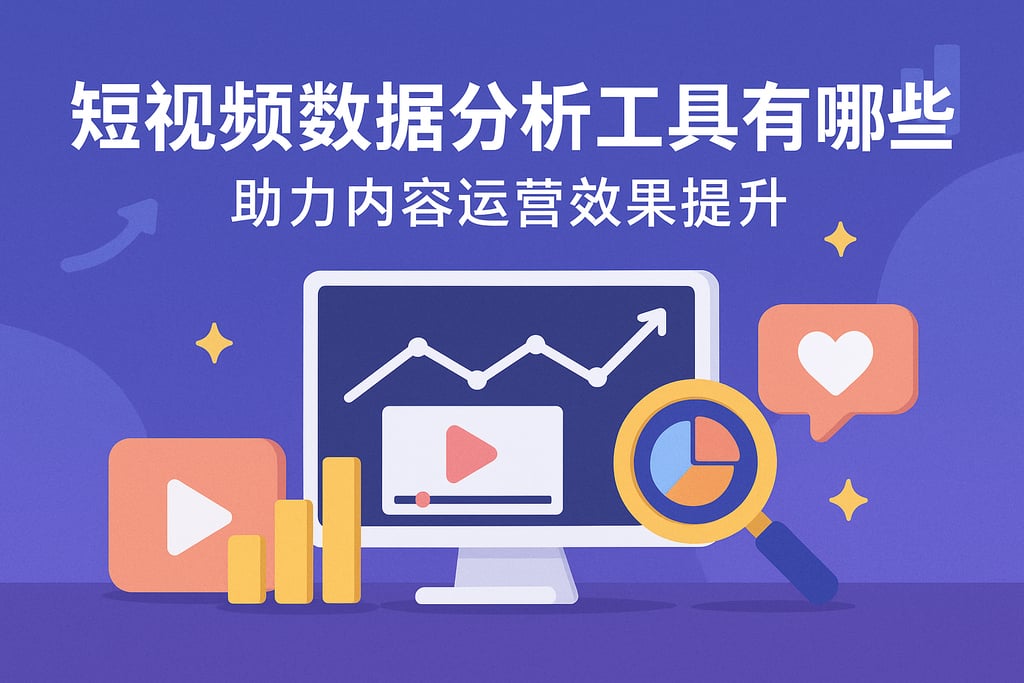 短视频数据分析工具有哪些？助力内容运营效果提升