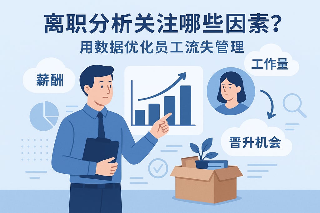 离职分析关注哪些因素？用数据优化员工流失管理
