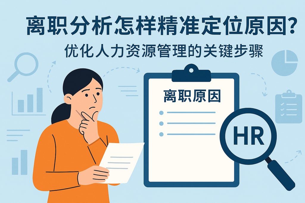 离职分析怎样精准定位原因？优化人力资源管理的关键步骤