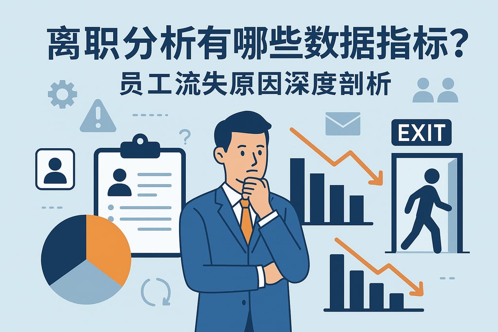 离职分析有哪些数据指标？员工流失原因深度剖析