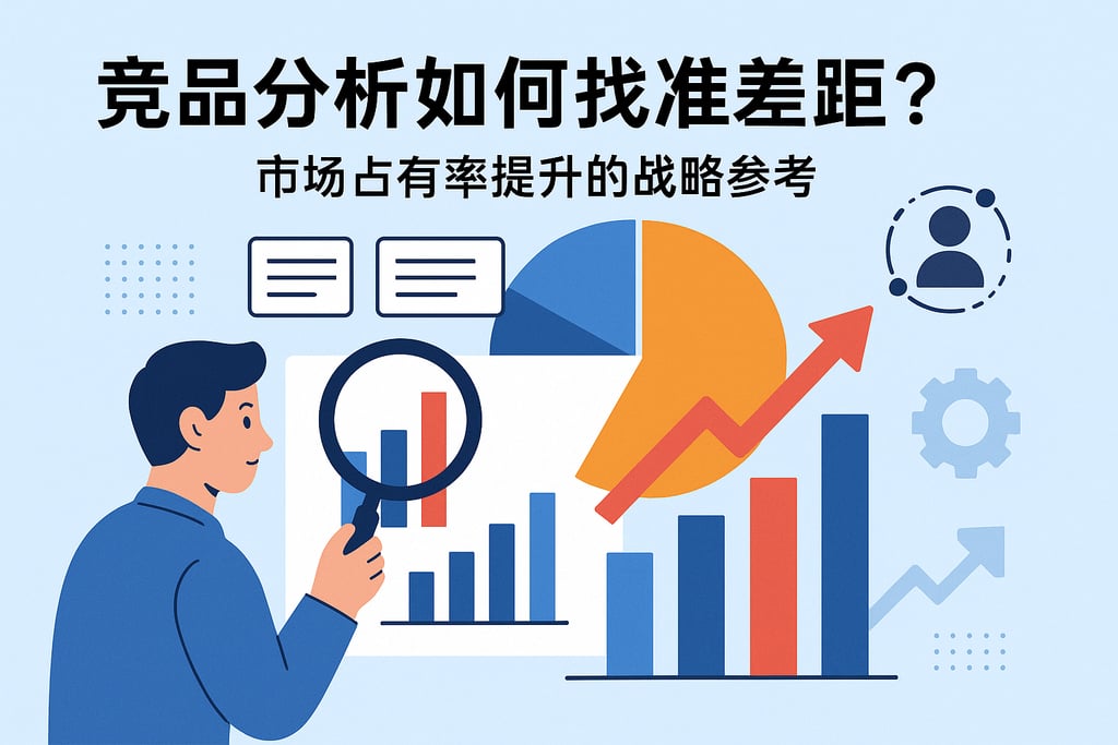 竞品分析如何找准差距？市场占有率提升的战略参考