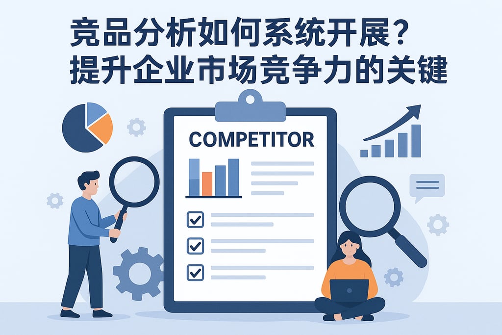 竞品分析如何系统开展？提升企业市场竞争力的关键