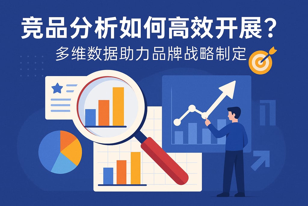 竞品分析如何高效开展？多维数据助力品牌战略制定