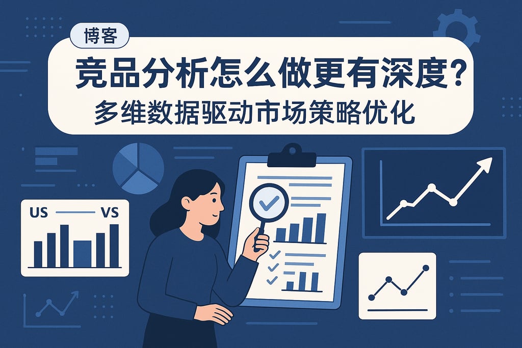 竞品分析怎么做更有深度？多维数据驱动市场策略优化