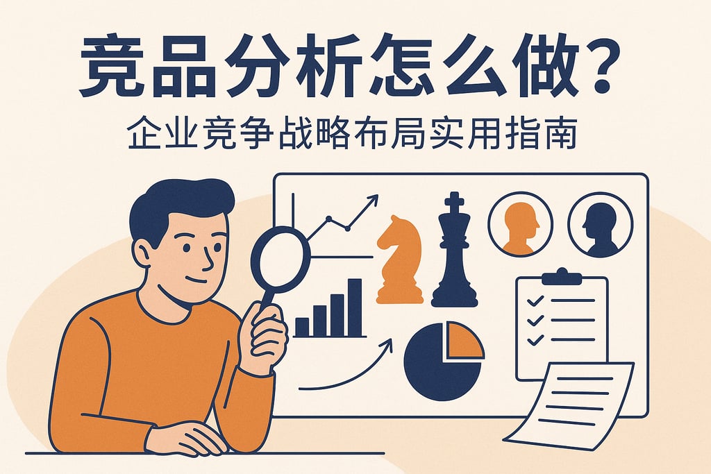 竞品分析怎么做？企业竞争战略布局实用指南