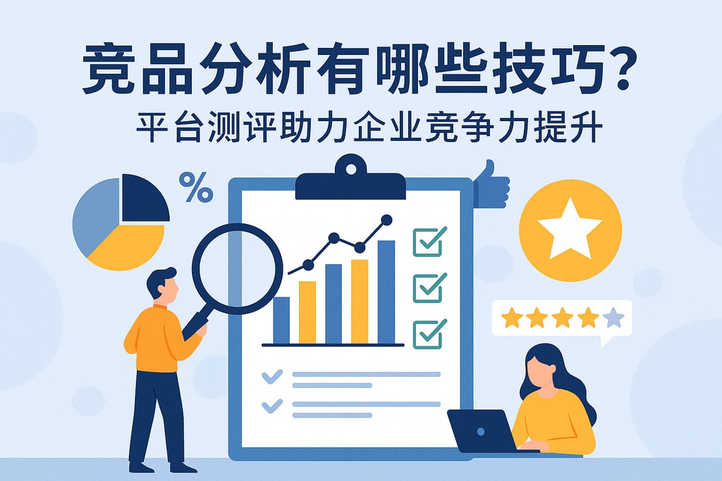 竞品分析有哪些技巧？平台测评助力企业竞争力提升