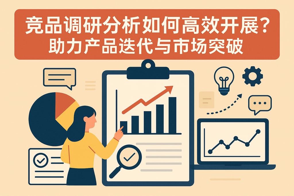 竞品调研分析如何高效开展？助力产品迭代与市场突破