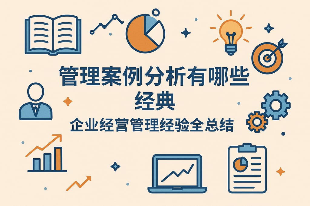 管理案例分析有哪些经典？企业经营管理经验全总结