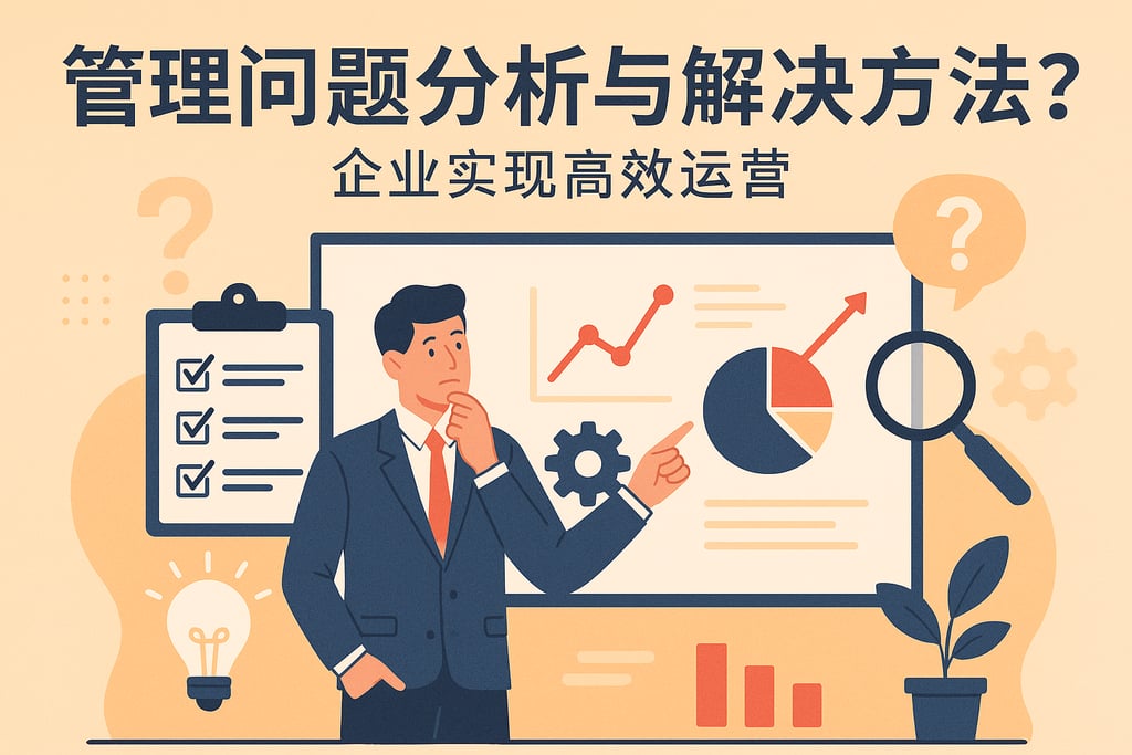 管理问题分析与解决有哪些方法？企业实现高效运营