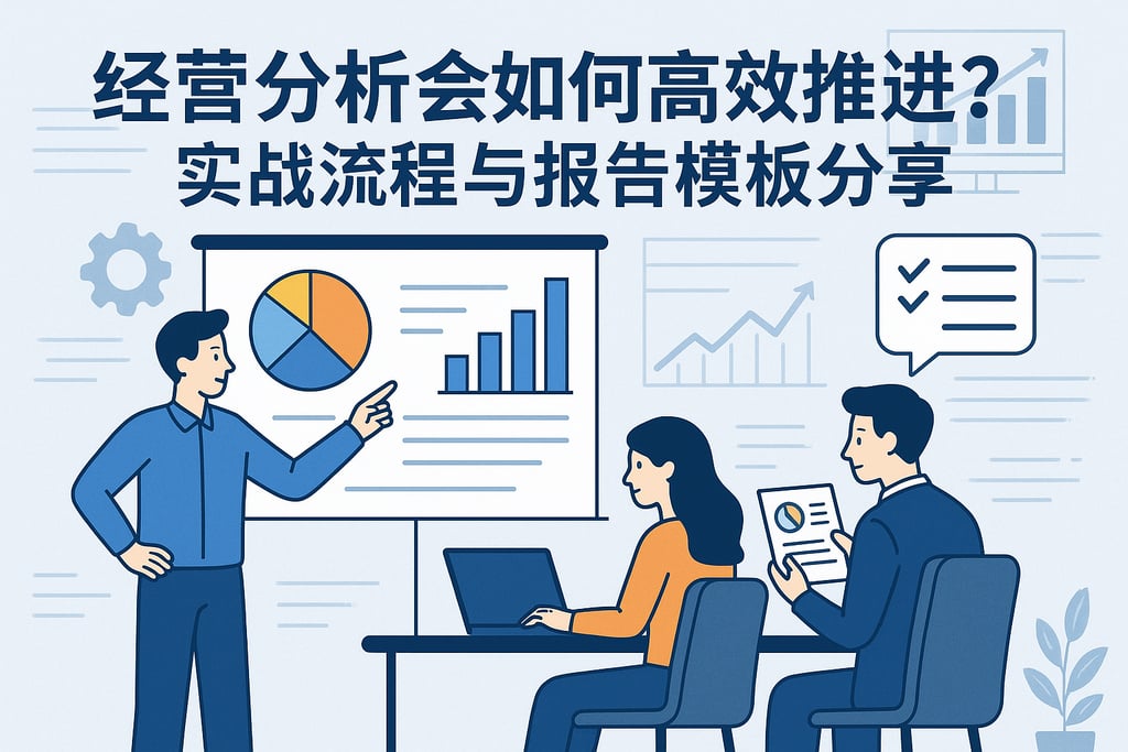 经营分析会如何高效推进？实战流程与报告模板分享