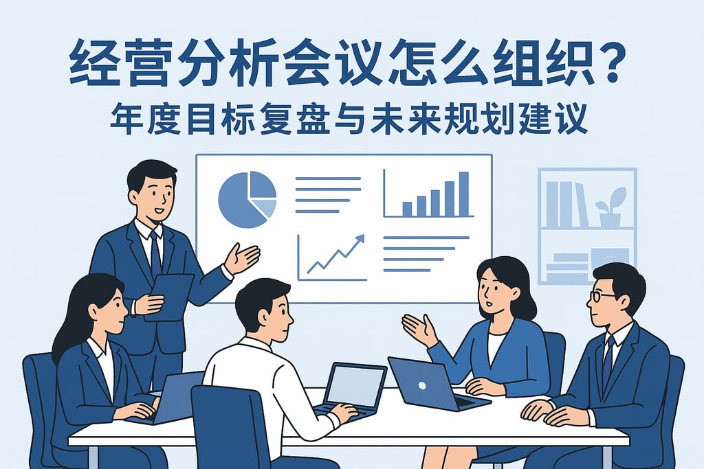 经营分析会议怎么组织？年度目标复盘与未来规划建议
