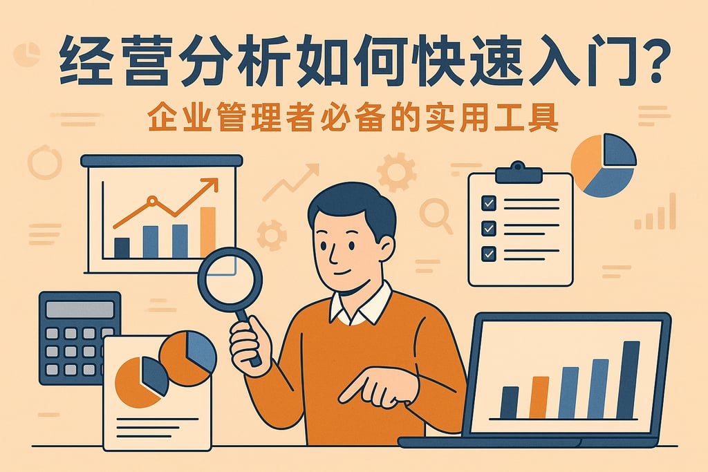 经营分析如何快速入门？企业管理者必备的实用工具