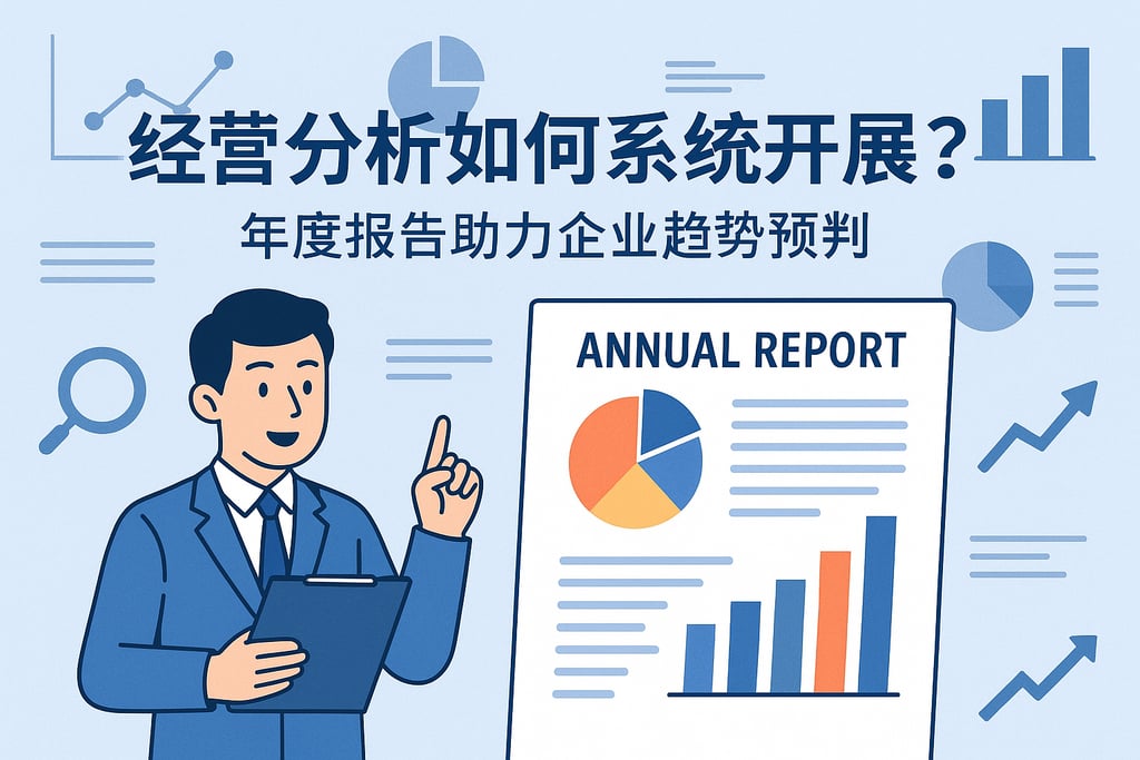 经营分析如何系统开展？年度报告助力企业趋势预判
