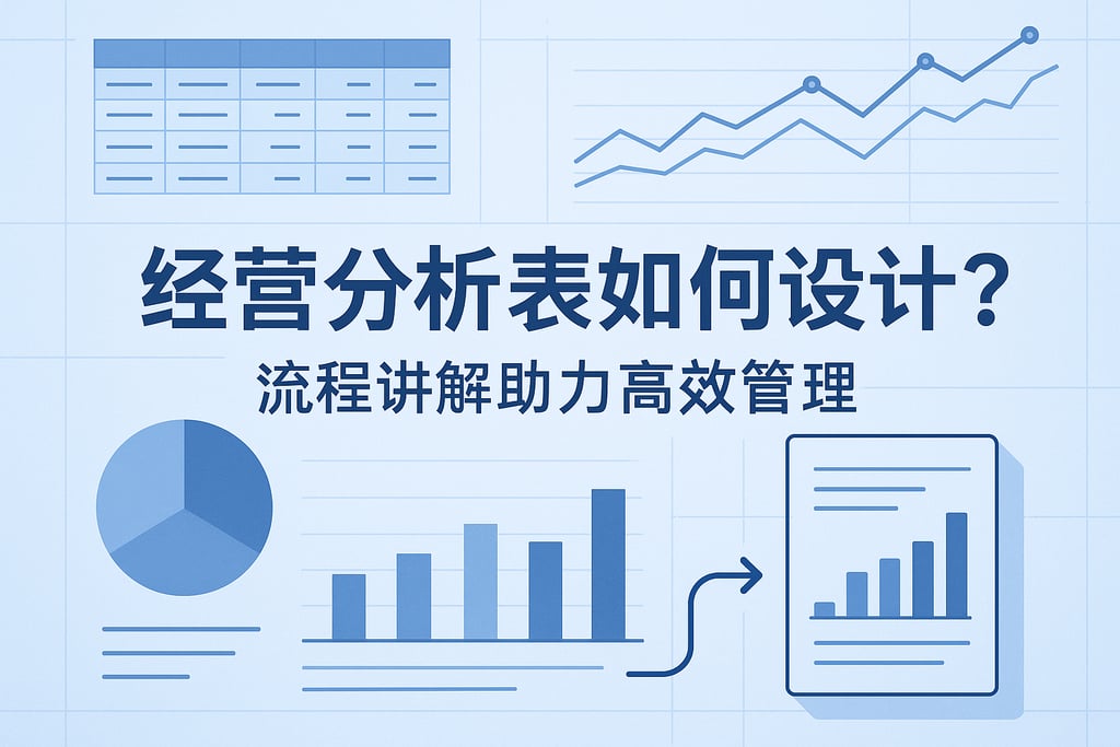 经营分析表如何设计？流程讲解助力高效管理