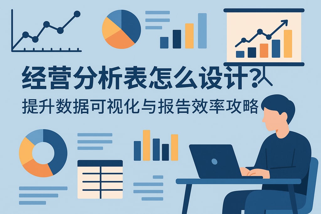 经营分析表怎么设计？提升数据可视化与报告效率攻略