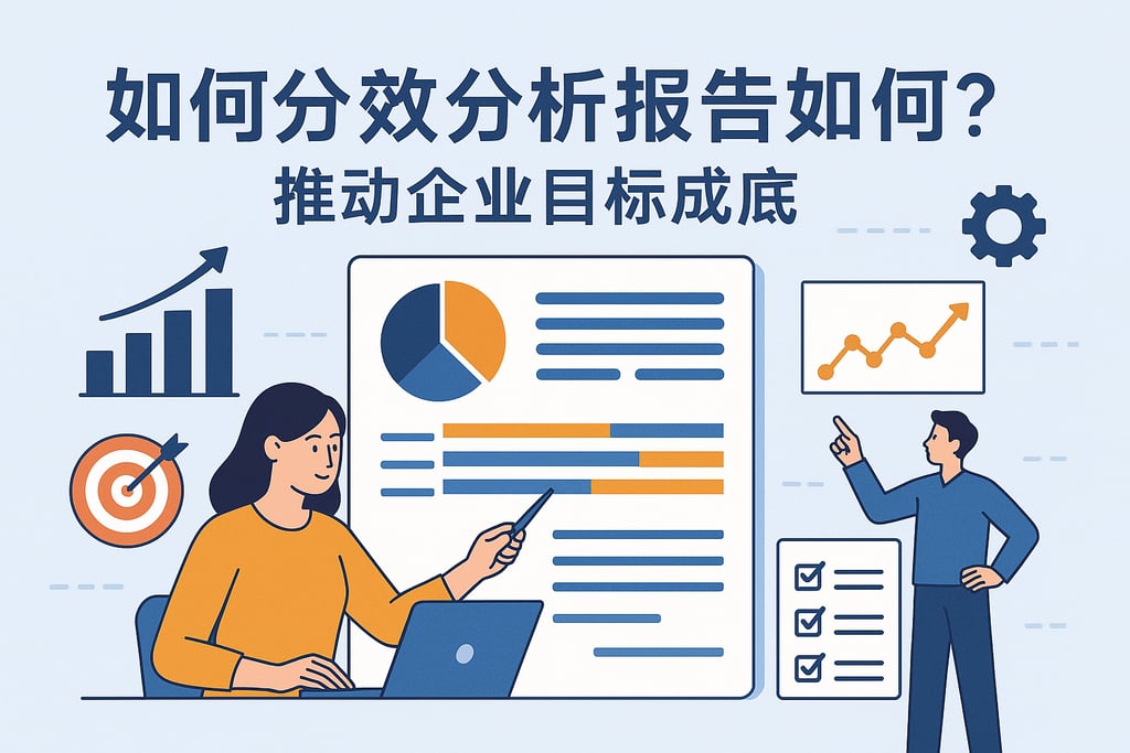 绩效分析报告如何高效编写？推动企业目标达成