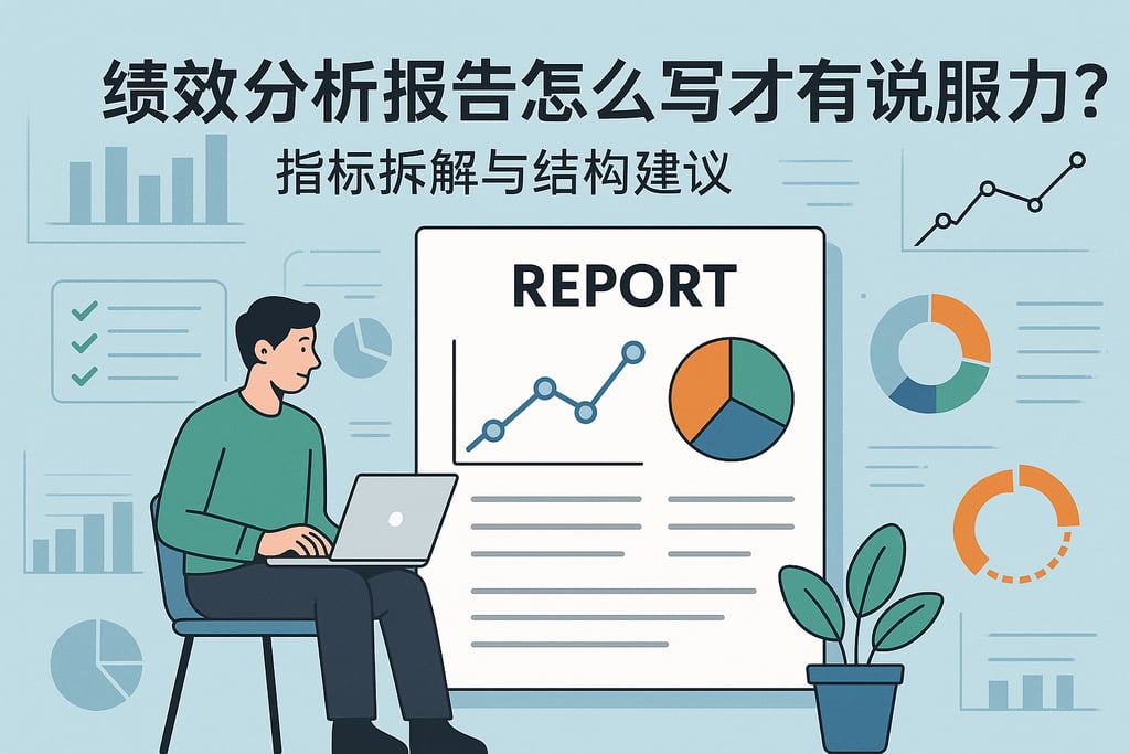 绩效分析报告怎么写才有说服力？指标拆解与结构建议
