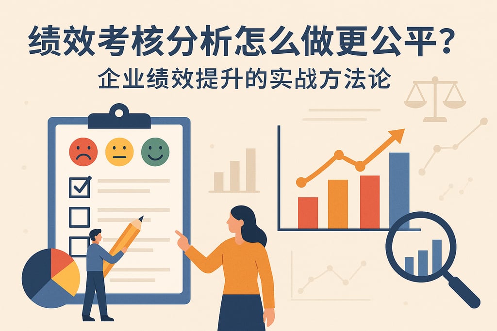 绩效考核分析怎么做更公平？企业绩效提升的实战方法论