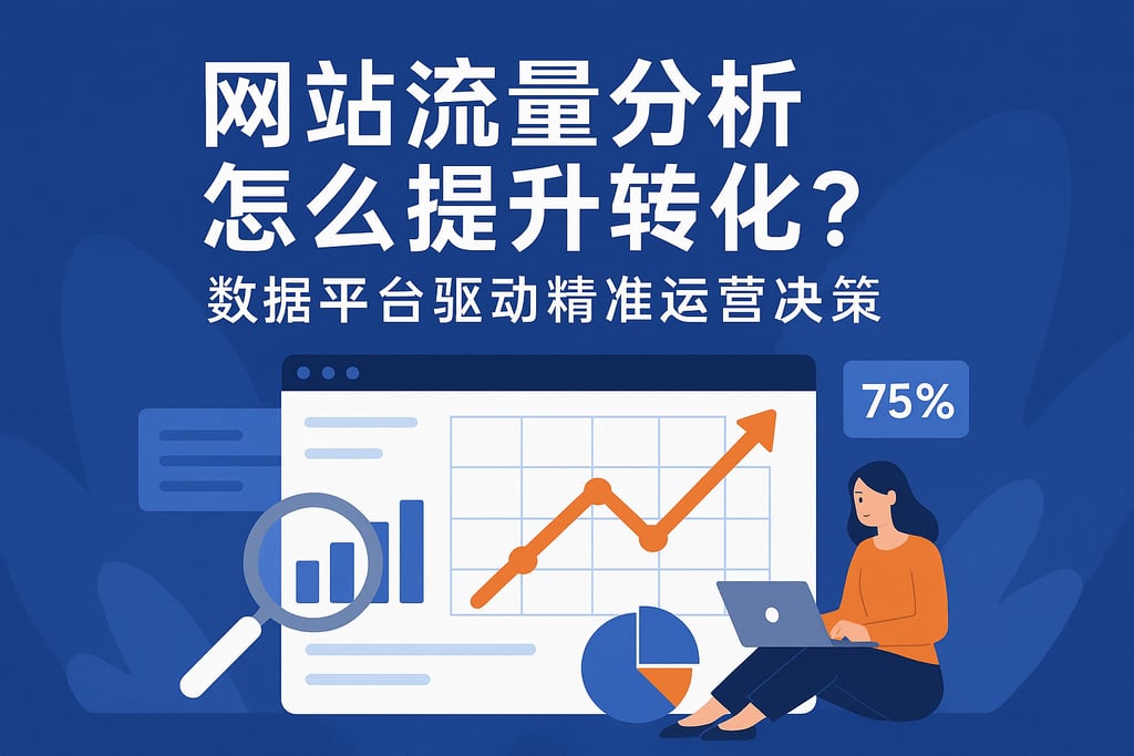 网站流量分析怎么提升转化？数据平台驱动精准运营决策