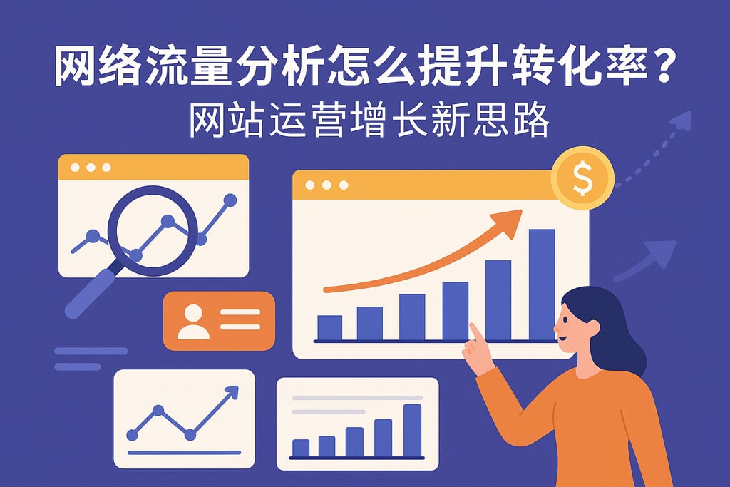 网络流量分析怎么提升转化率？网站运营增长新思路