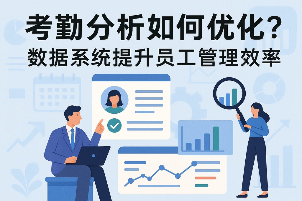 考勤分析如何优化？数据系统提升员工管理效率