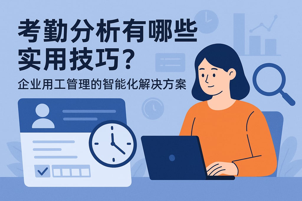 考勤分析有哪些实用技巧？企业用工管理的智能化解决方案