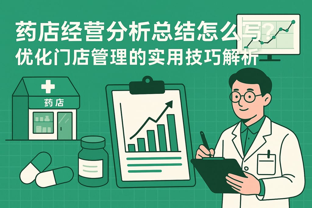 药店经营分析总结怎么写？优化门店管理的实用技巧解析