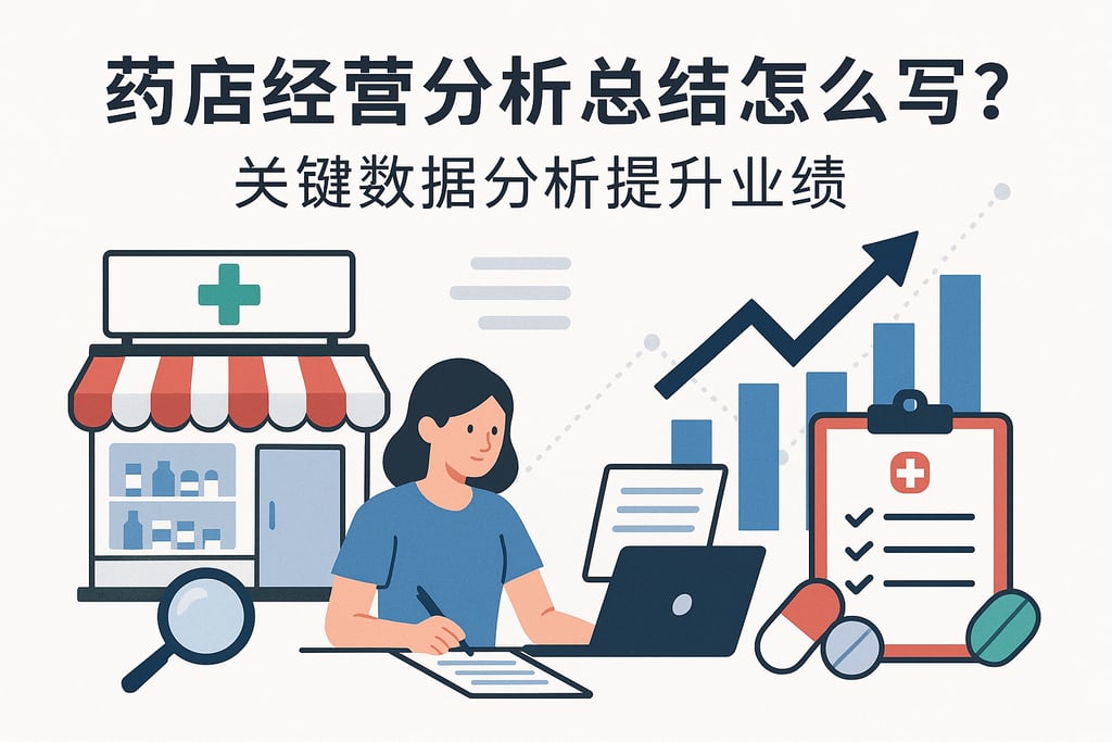 药店经营分析总结怎么写？关键数据分析提升业绩