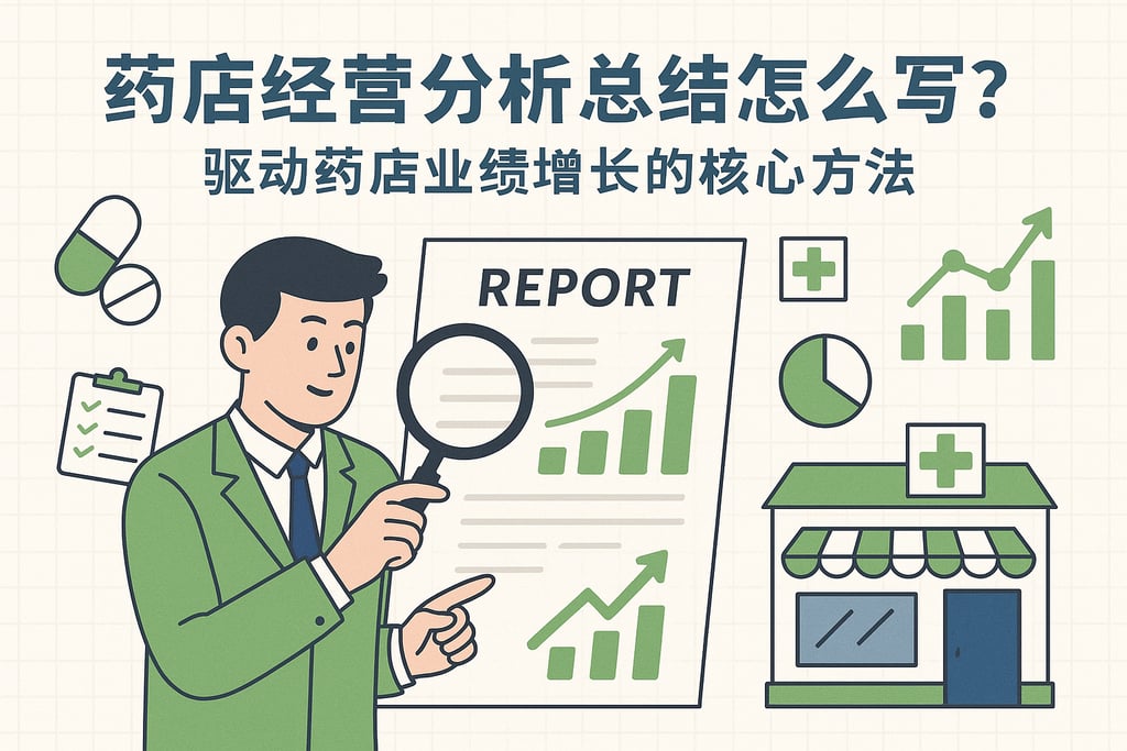 药店经营分析总结怎么写？驱动药店业绩增长的核心方法