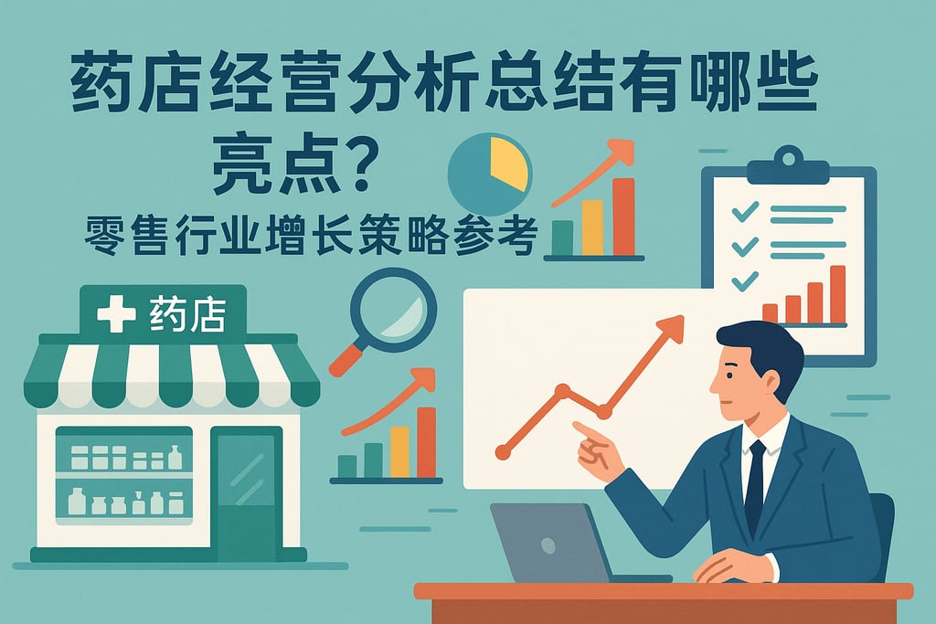 药店经营分析总结有哪些亮点？零售行业增长策略参考