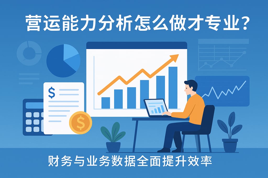 营运能力分析怎么做才专业？财务与业务数据全面提升效率