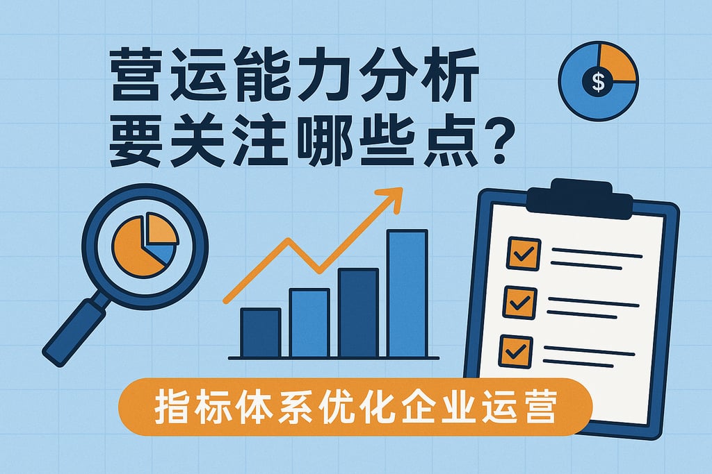 营运能力分析要关注哪些点？指标体系优化企业运营