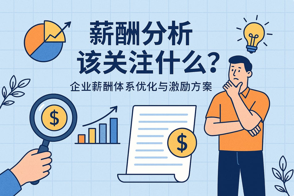 薪酬分析该关注什么？企业薪酬体系优化与激励方案